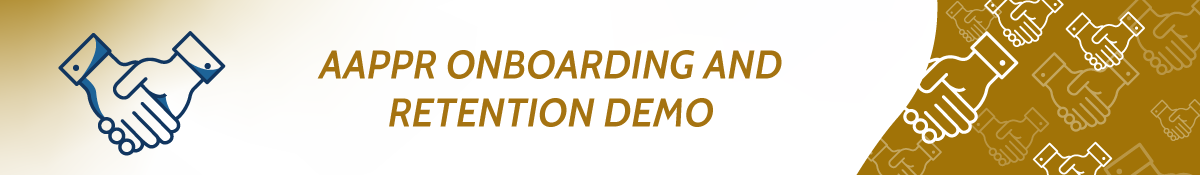 AAPPR Onboarding and Retention Demo